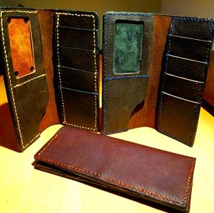 Hand made long wallet